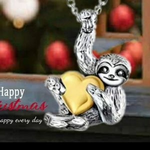New!!! Sloth Necklace